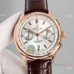 JH Factory Swiss Breitling Premier Chronograph Watches Asia7750 Rose Gold